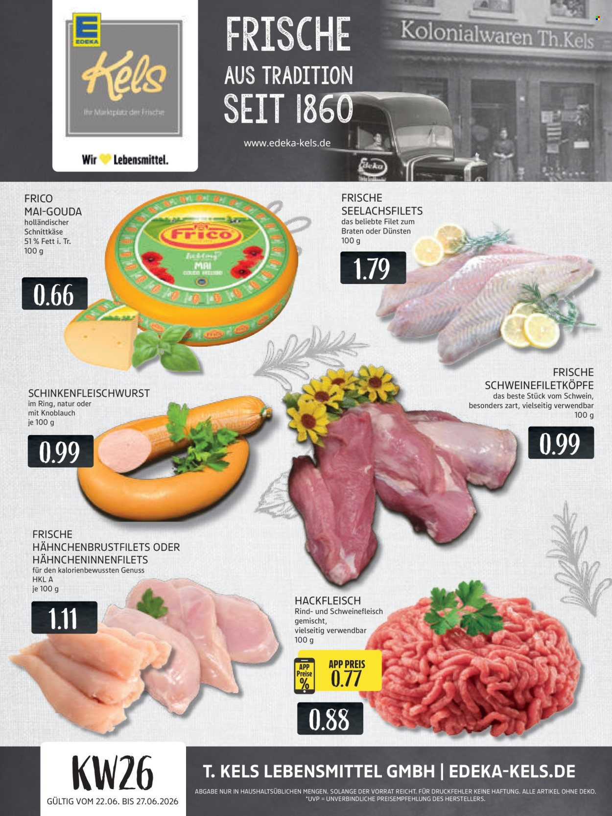 Edeka Prospekte  - 22.06.2026 - 27.06.2026. Seite 1