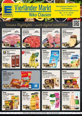 Prospekte Edeka - 22.06.2026 - 27.06.2026.