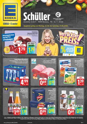 Prospekte E center - 22.06.2026 - 27.06.2026.