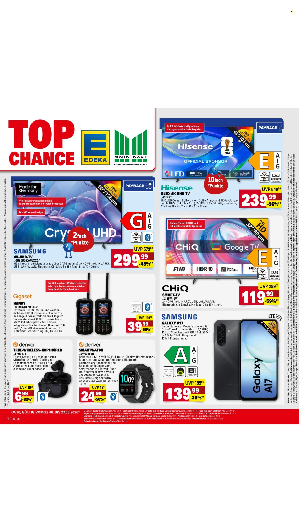 E center Prospekte  - 22.06.2026 - 27.06.2026. Seite 50