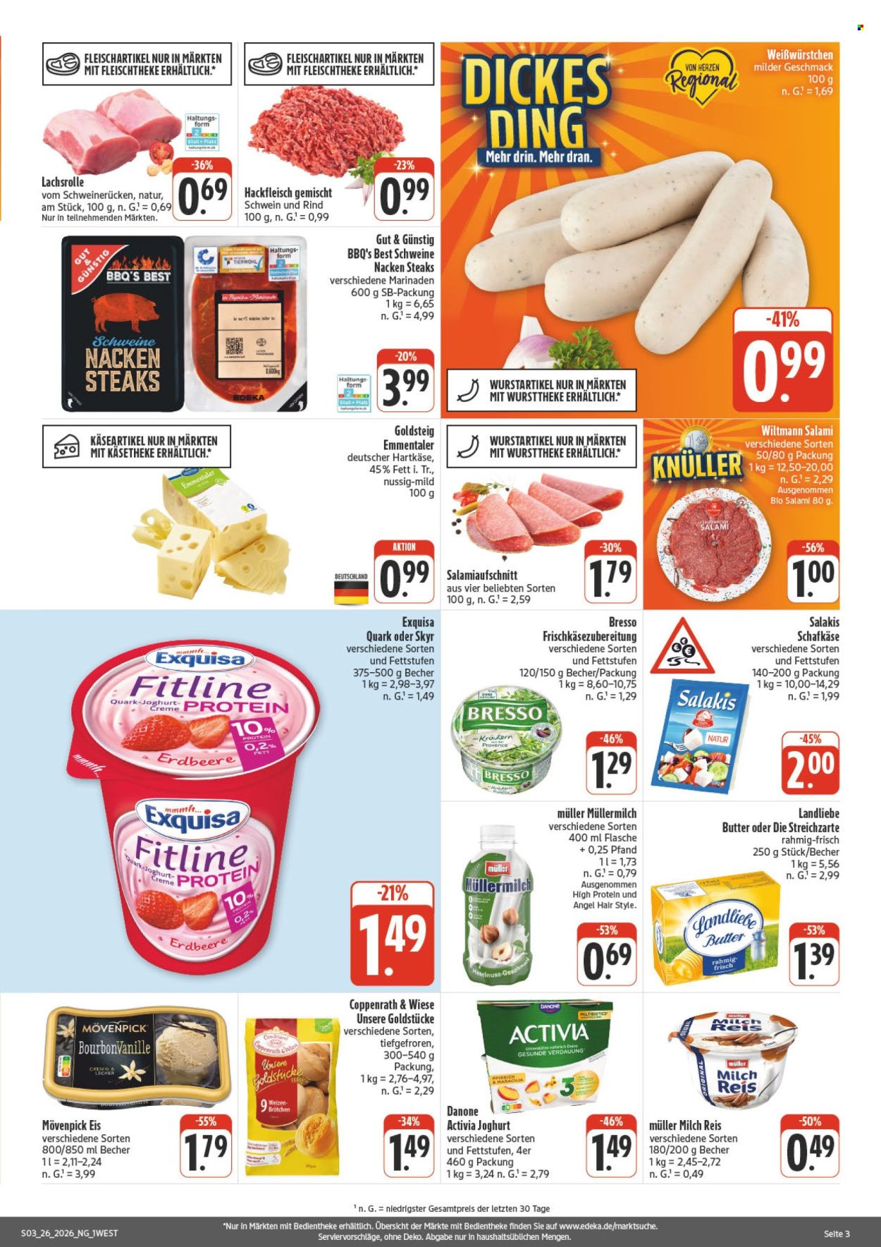 Edeka Prospekte  - 22.06.2026 - 27.06.2026. Seite 3