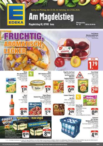 Prospekte Edeka - 22.06.2026 - 27.06.2026.
