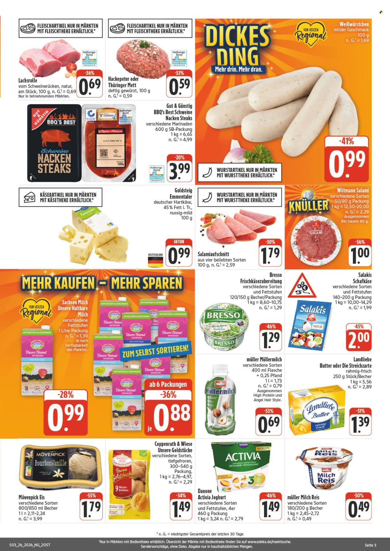 Edeka Prospekte  - 22.06.2026 - 27.06.2026. Seite 3