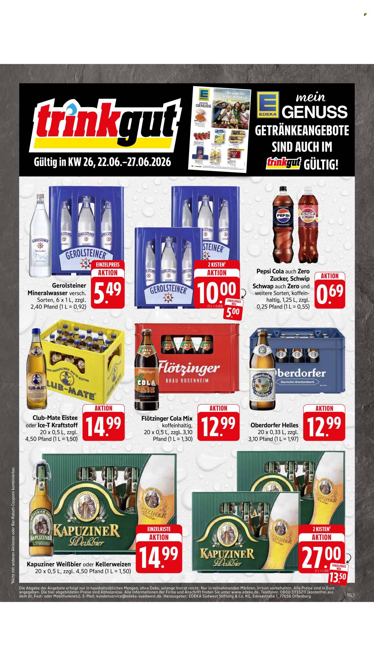 E center Prospekte  - 22.06.2026 - 27.06.2026. Seite 50