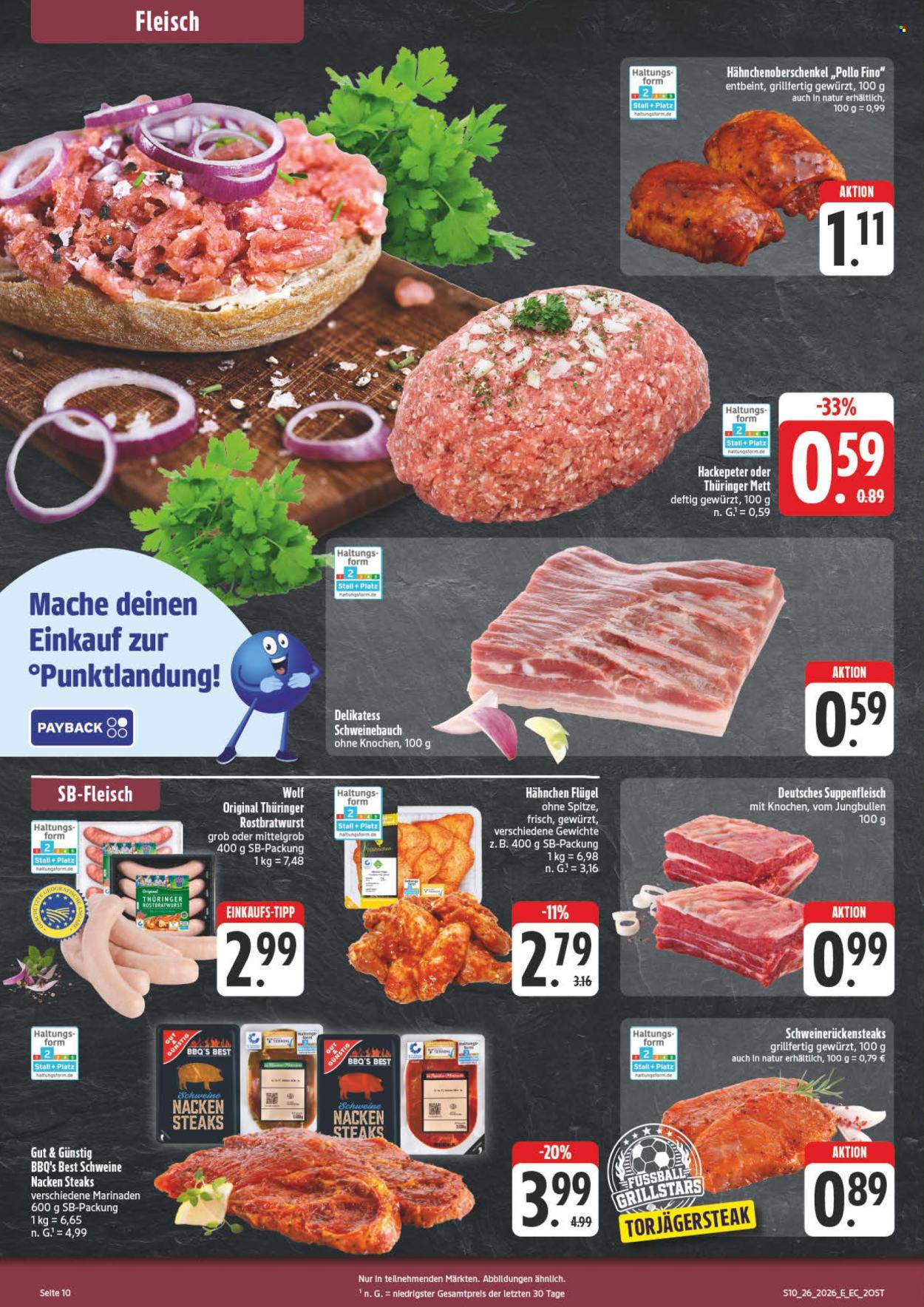 Edeka Prospekte  - 22.06.2026 - 27.06.2026. Seite 10