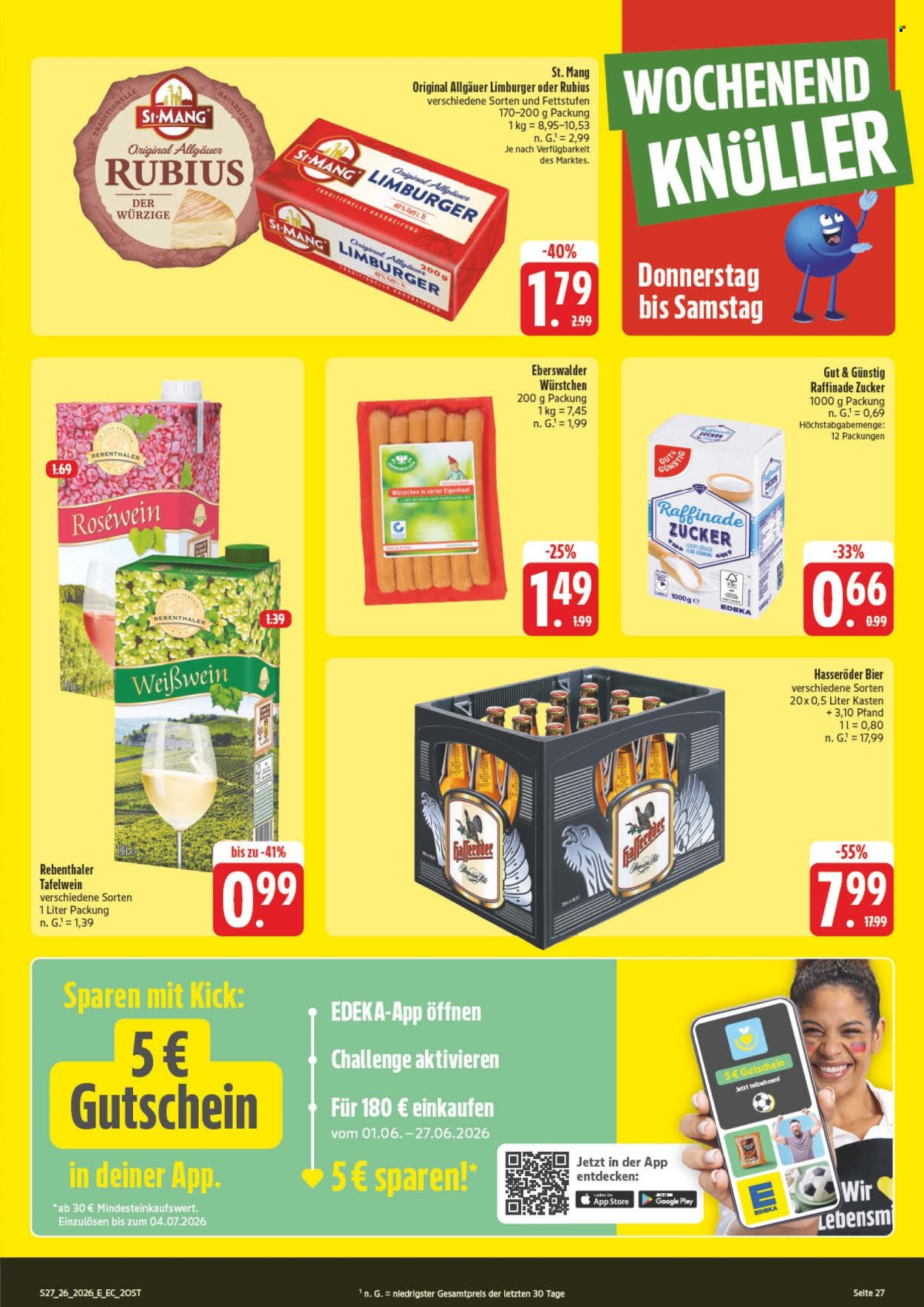 Edeka Prospekte  - 22.06.2026 - 27.06.2026. Seite 27