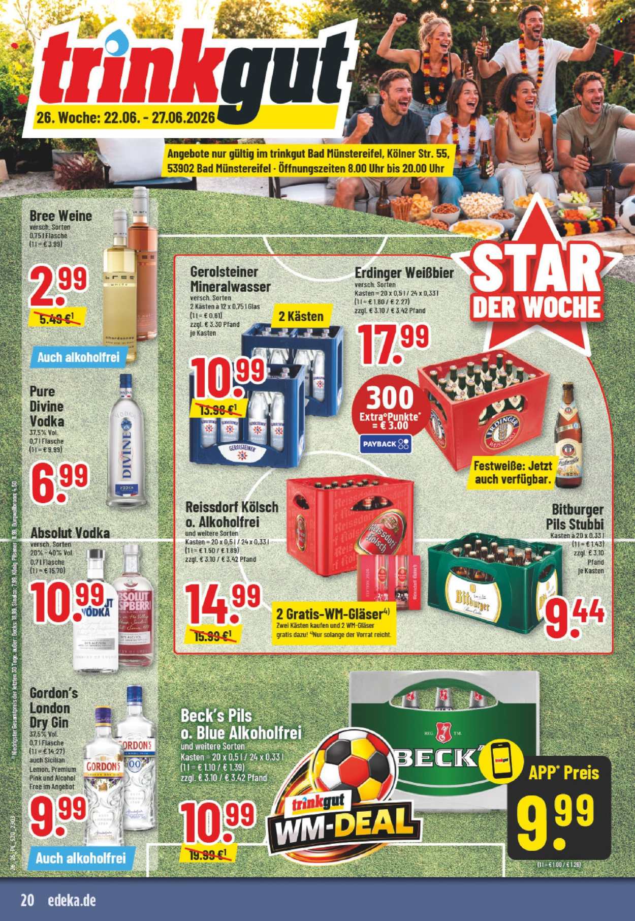 E center Prospekte  - 22.06.2026 - 27.06.2026. Seite 22