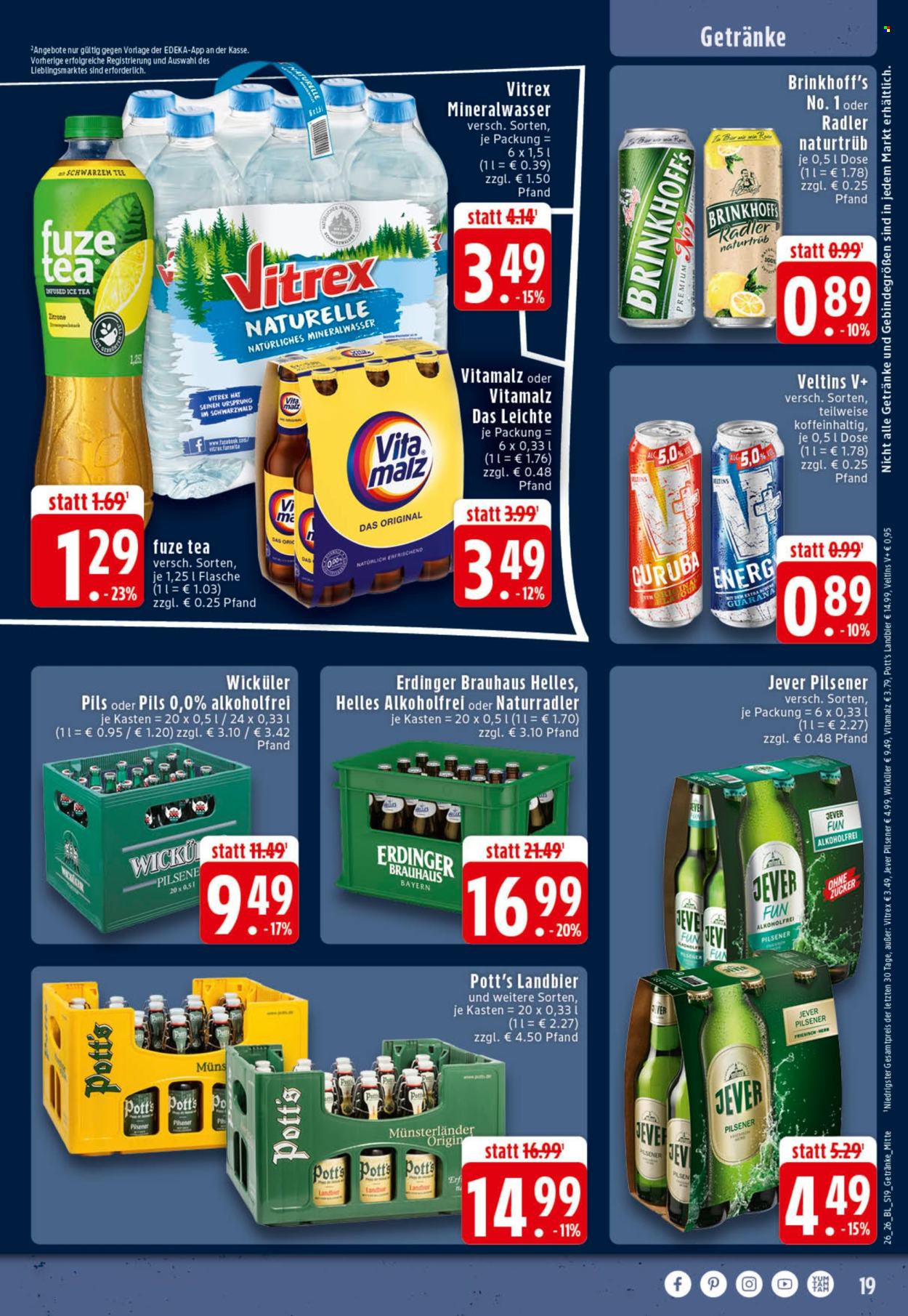 Edeka Prospekte  - 22.06.2026 - 27.06.2026. Seite 19