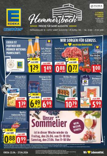 Prospekte E center - 22.06.2026 - 27.06.2026.