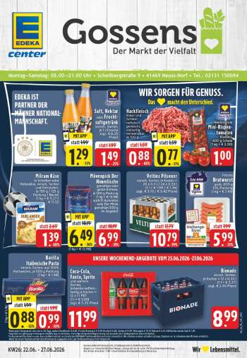 Prospekte E center - 22.06.2026 - 27.06.2026.