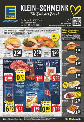 Prospekte E center - 22.06.2026 - 27.06.2026.