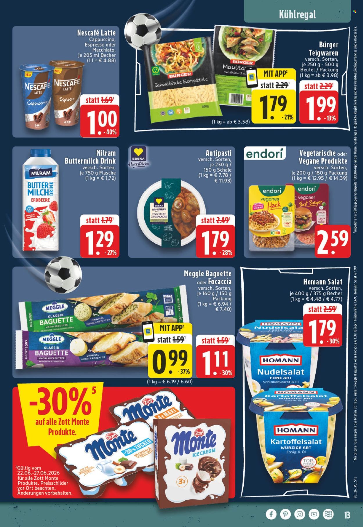 E center Prospekte  - 22.06.2026 - 27.06.2026. Seite 13