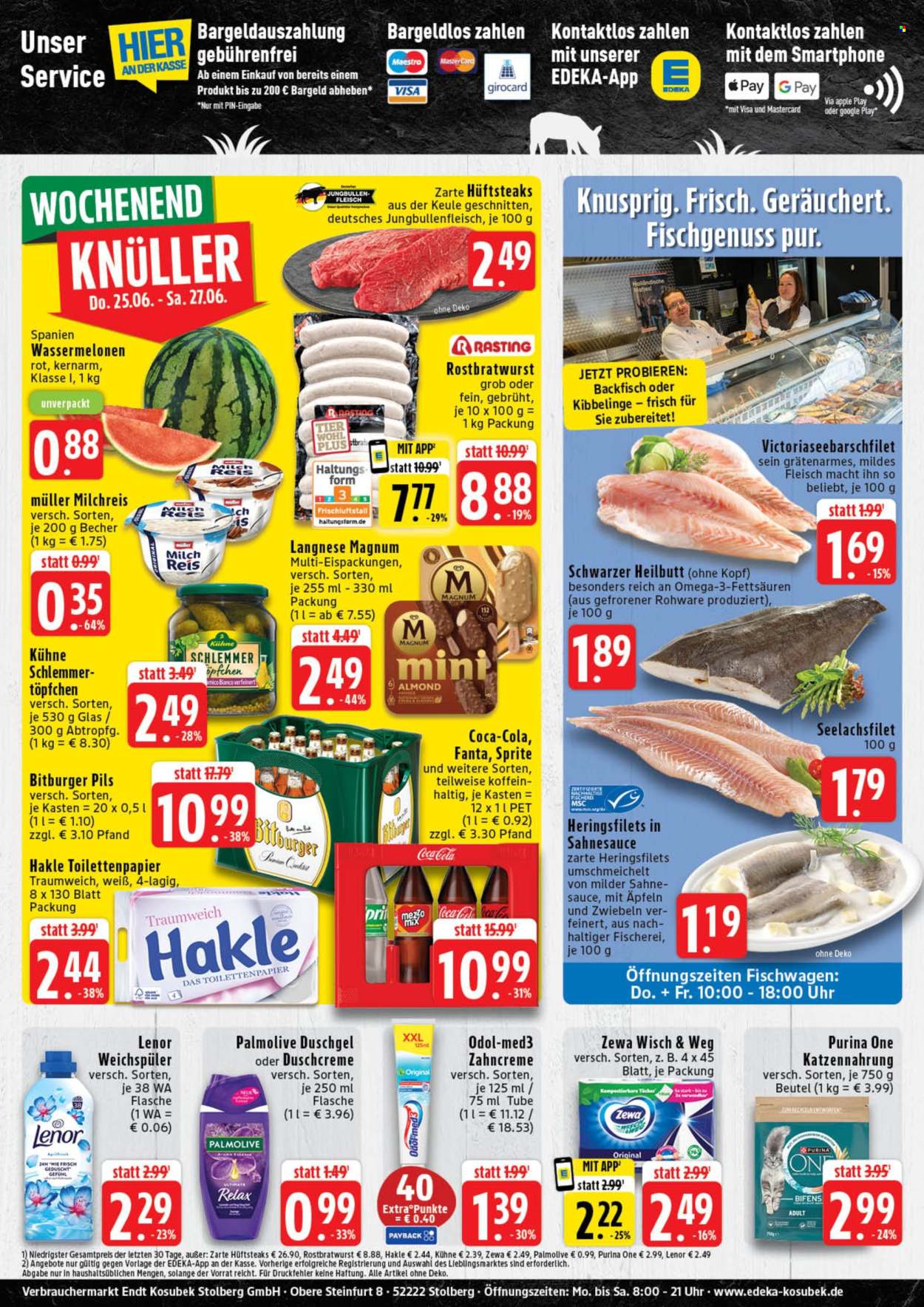 Edeka Prospekte  - 22.06.2026 - 27.06.2026. Seite 4