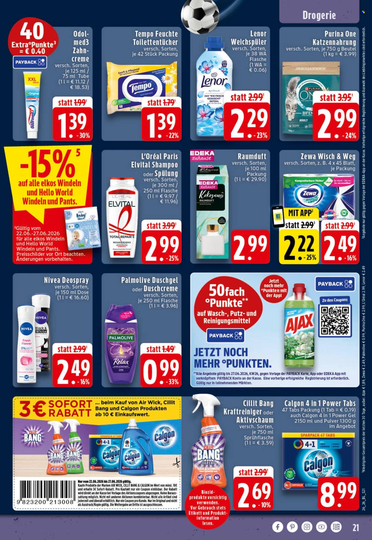 Edeka Prospekte  - 22.06.2026 - 27.06.2026. Seite 21