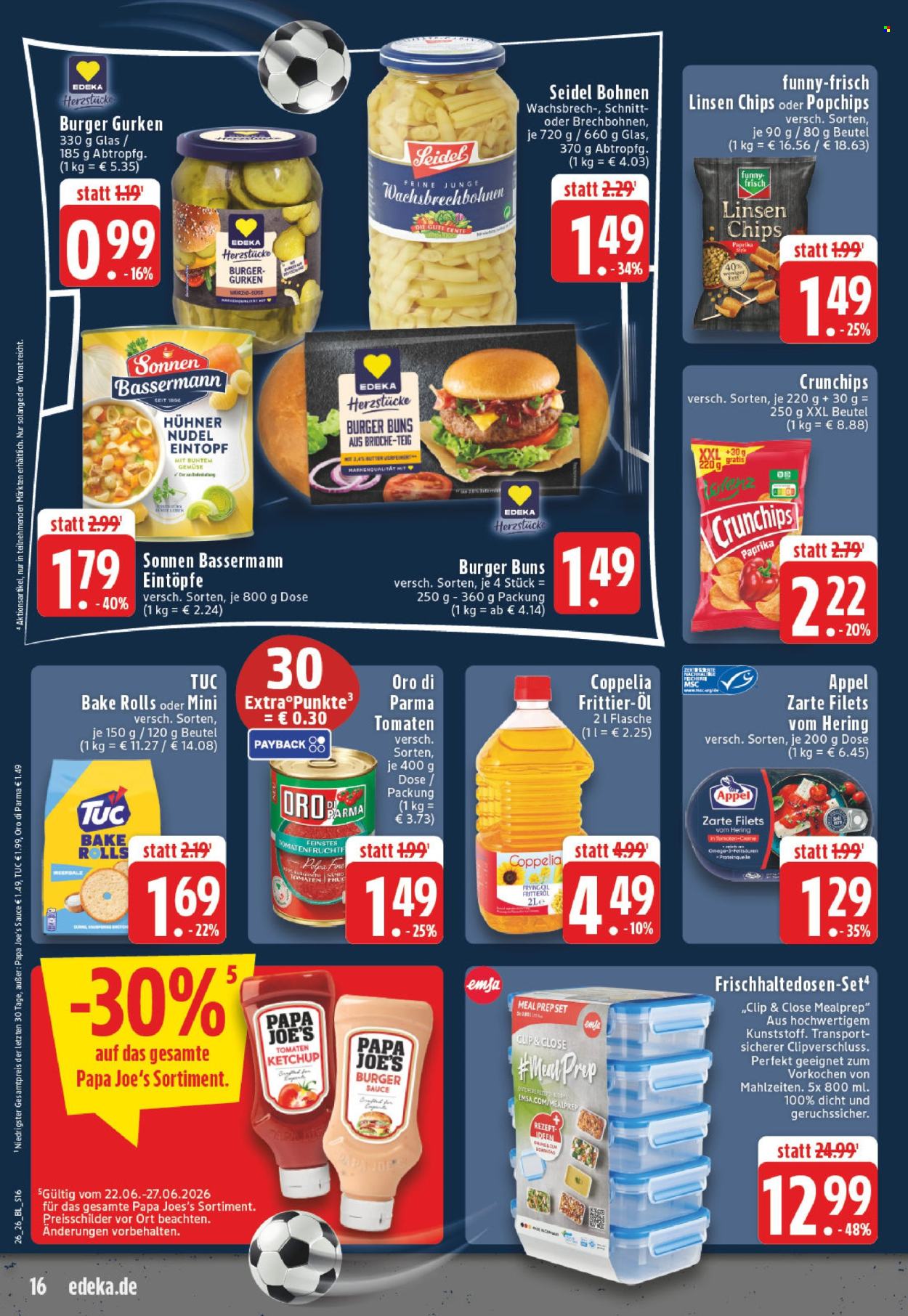 Edeka Prospekte  - 22.06.2026 - 27.06.2026. Seite 16