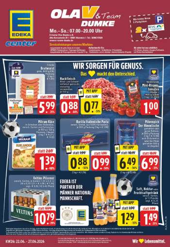 Prospekte E center - 22.06.2026 - 27.06.2026.
