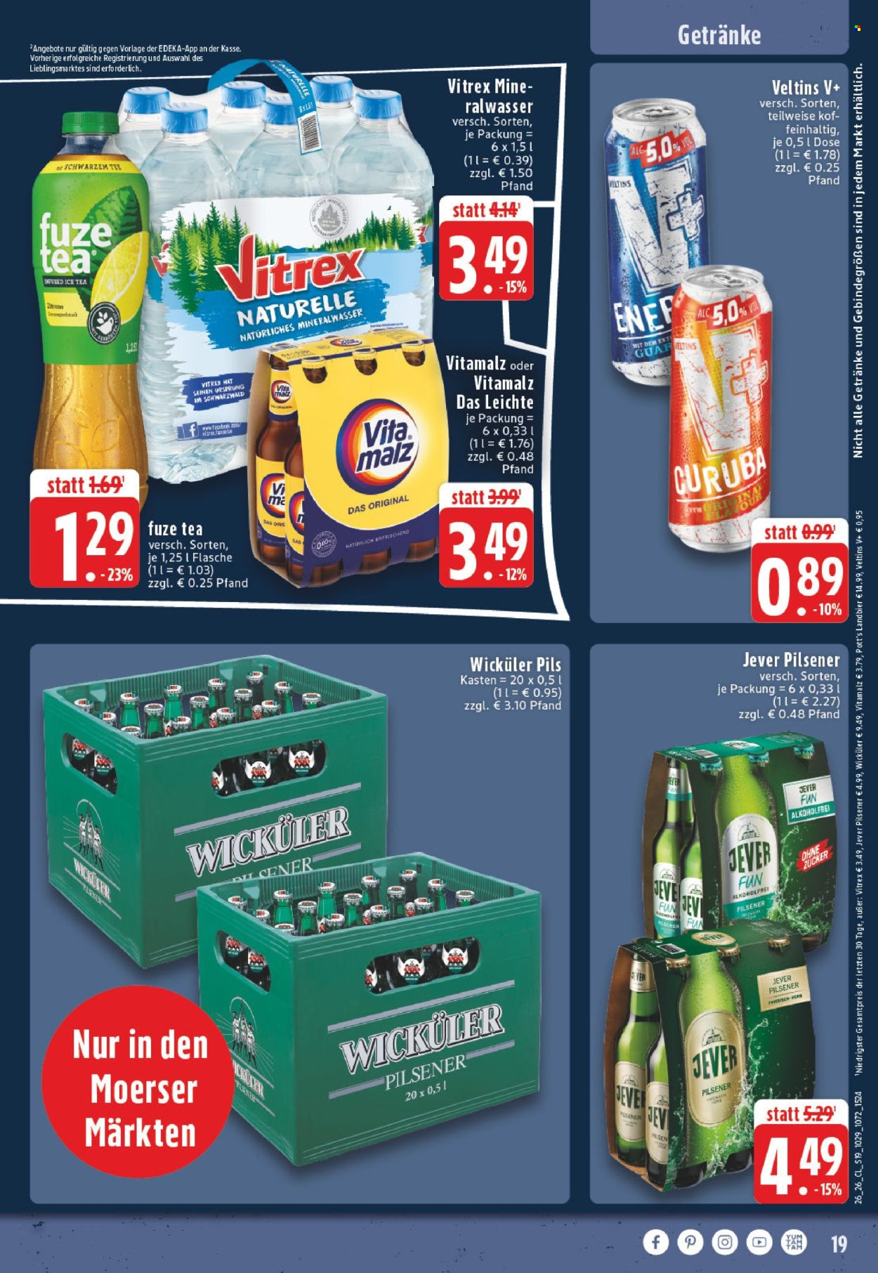 Edeka Prospekte  - 22.06.2026 - 27.06.2026. Seite 19