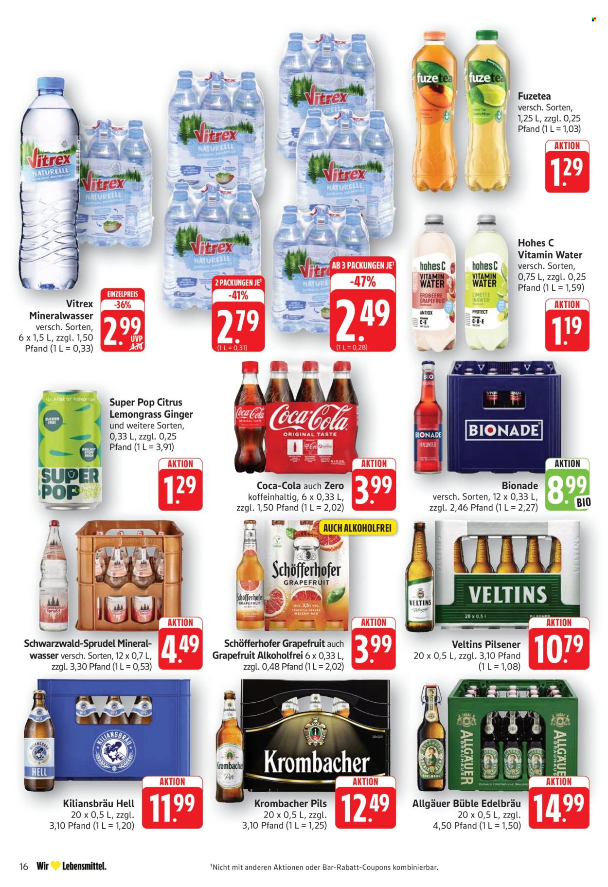 E center Prospekte  - 22.06.2026 - 27.06.2026. Seite 16