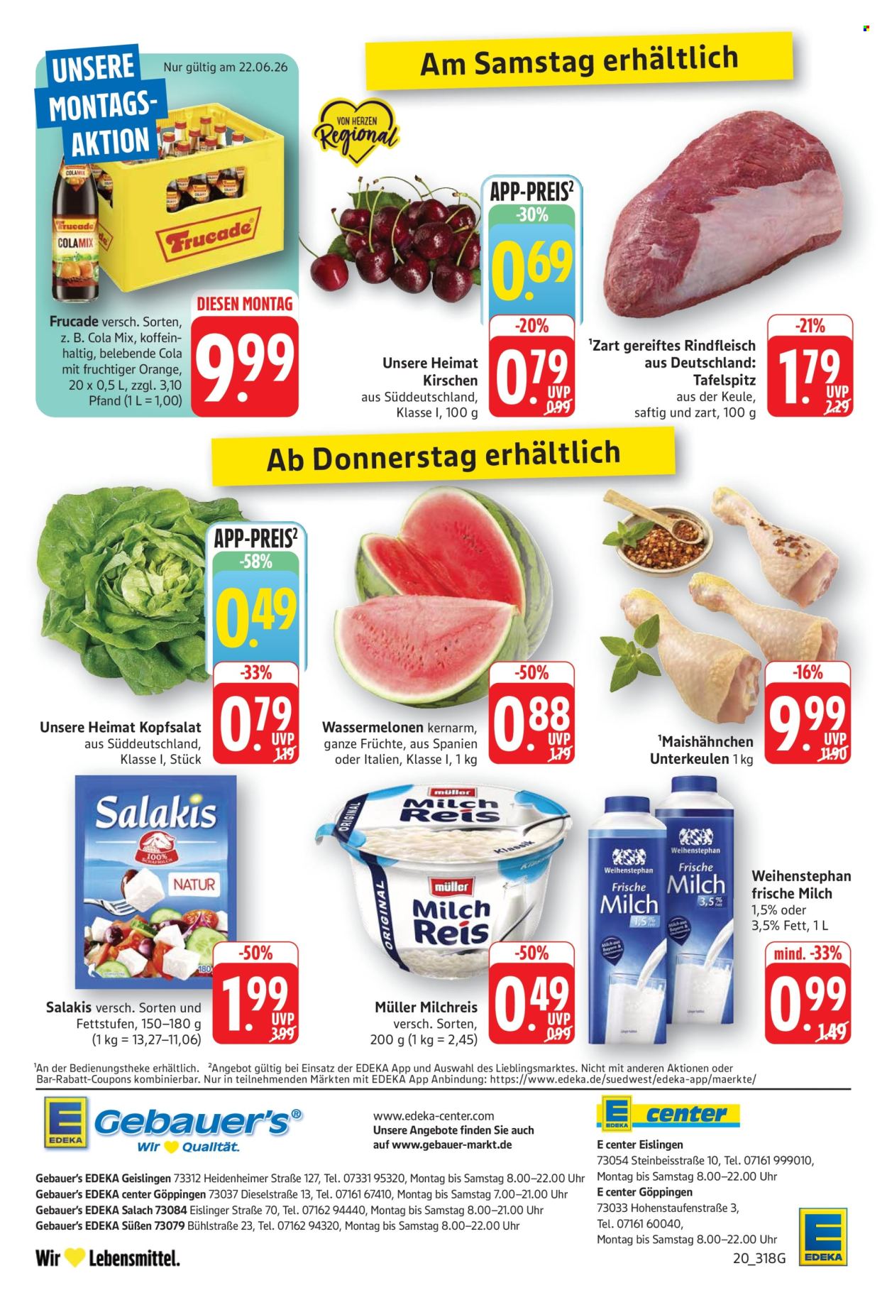 E center Prospekte  - 22.06.2026 - 27.06.2026. Seite 20