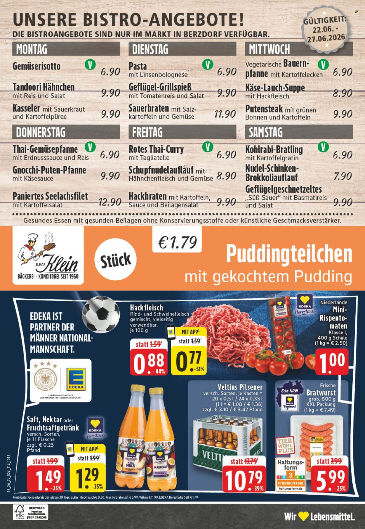 Edeka Prospekte  - 22.06.2026 - 27.06.2026. Seite 24