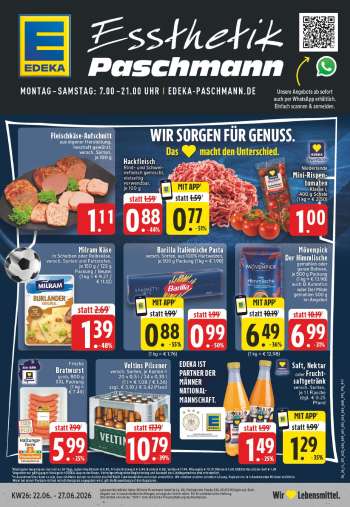 Prospekte Edeka - 22.06.2026 - 27.06.2026.