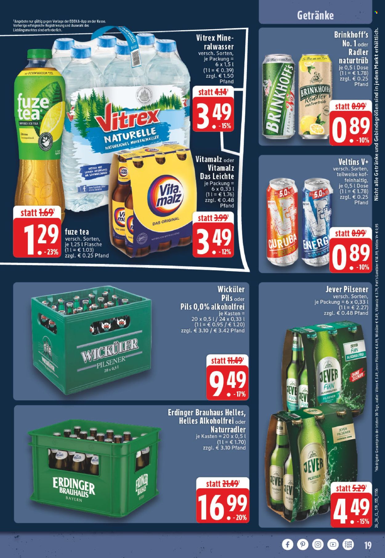 Edeka Prospekte  - 22.06.2026 - 27.06.2026. Seite 19