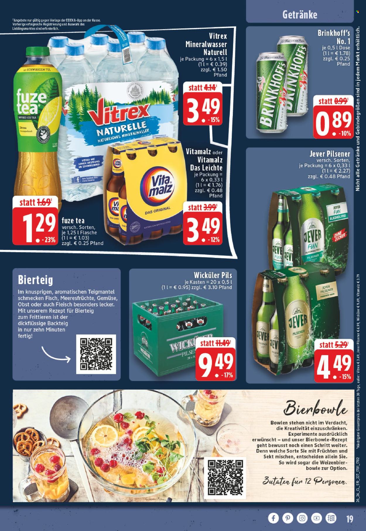 Edeka Prospekte  - 22.06.2026 - 27.06.2026. Seite 21