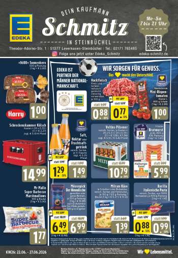 Prospekte Edeka - 22.06.2026 - 27.06.2026.