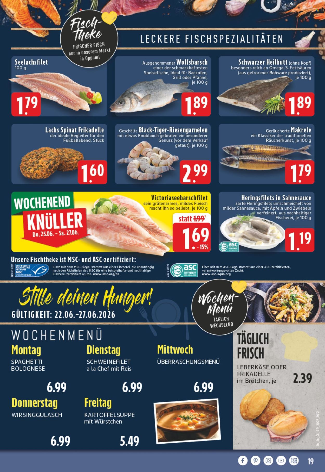 Edeka Prospekte  - 22.06.2026 - 27.06.2026. Seite 19