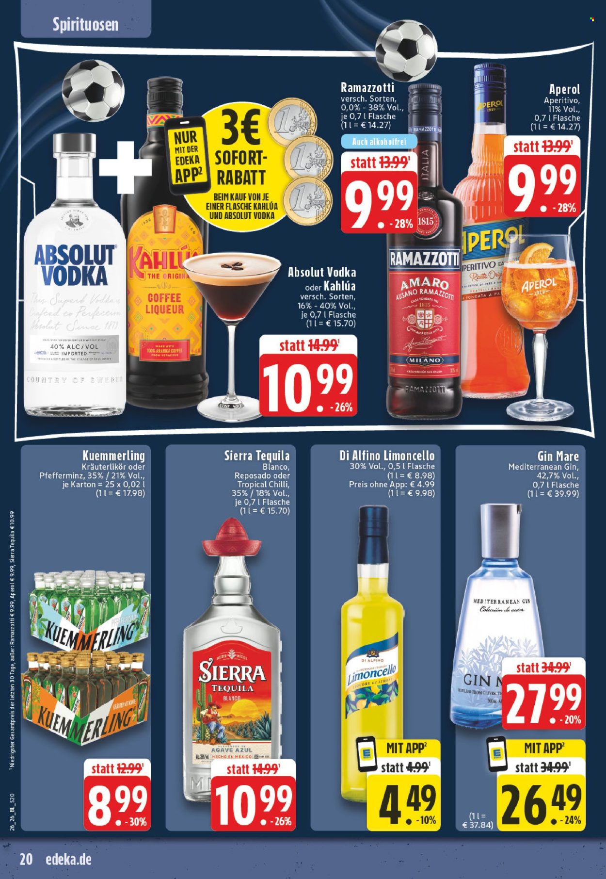 Edeka Prospekte  - 22.06.2026 - 27.06.2026. Seite 20