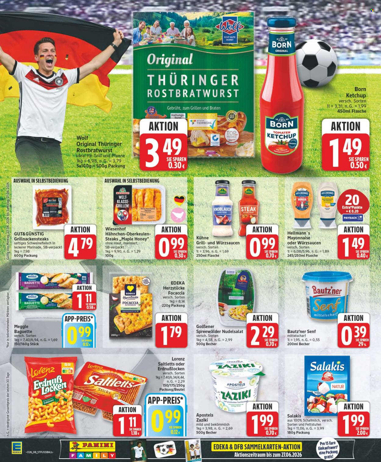 Edeka Prospekte  - 22.06.2026 - 27.06.2026. Seite 8
