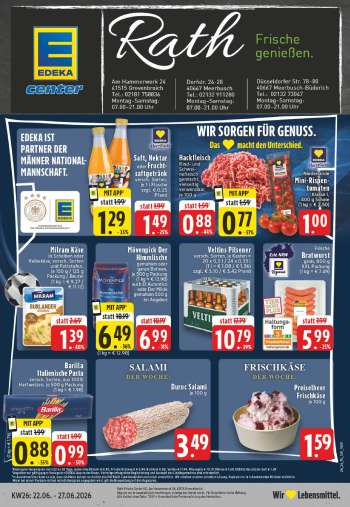 Prospekte E center - 22.06.2026 - 27.06.2026.