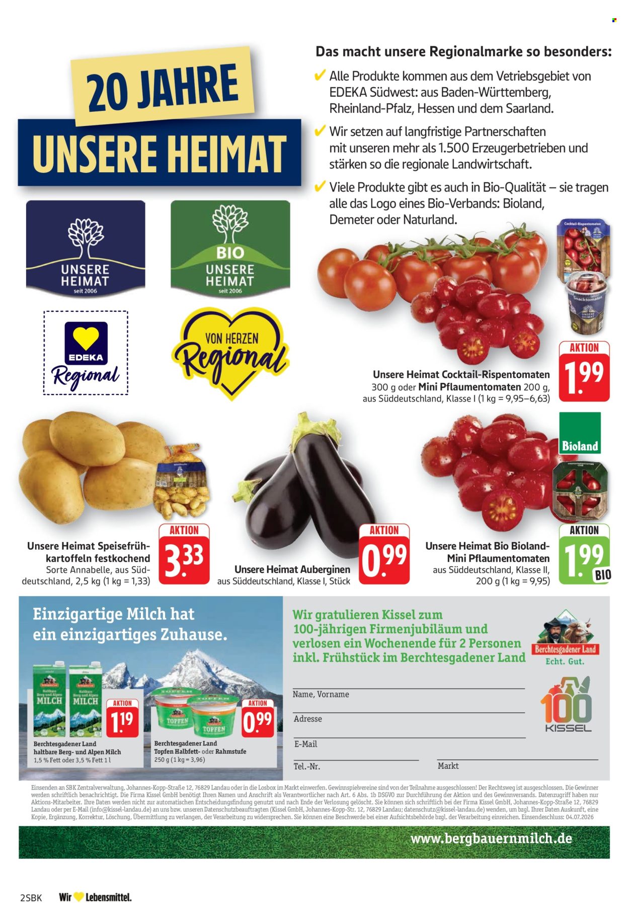 Edeka Prospekte  - 22.06.2026 - 27.06.2026. Seite 2
