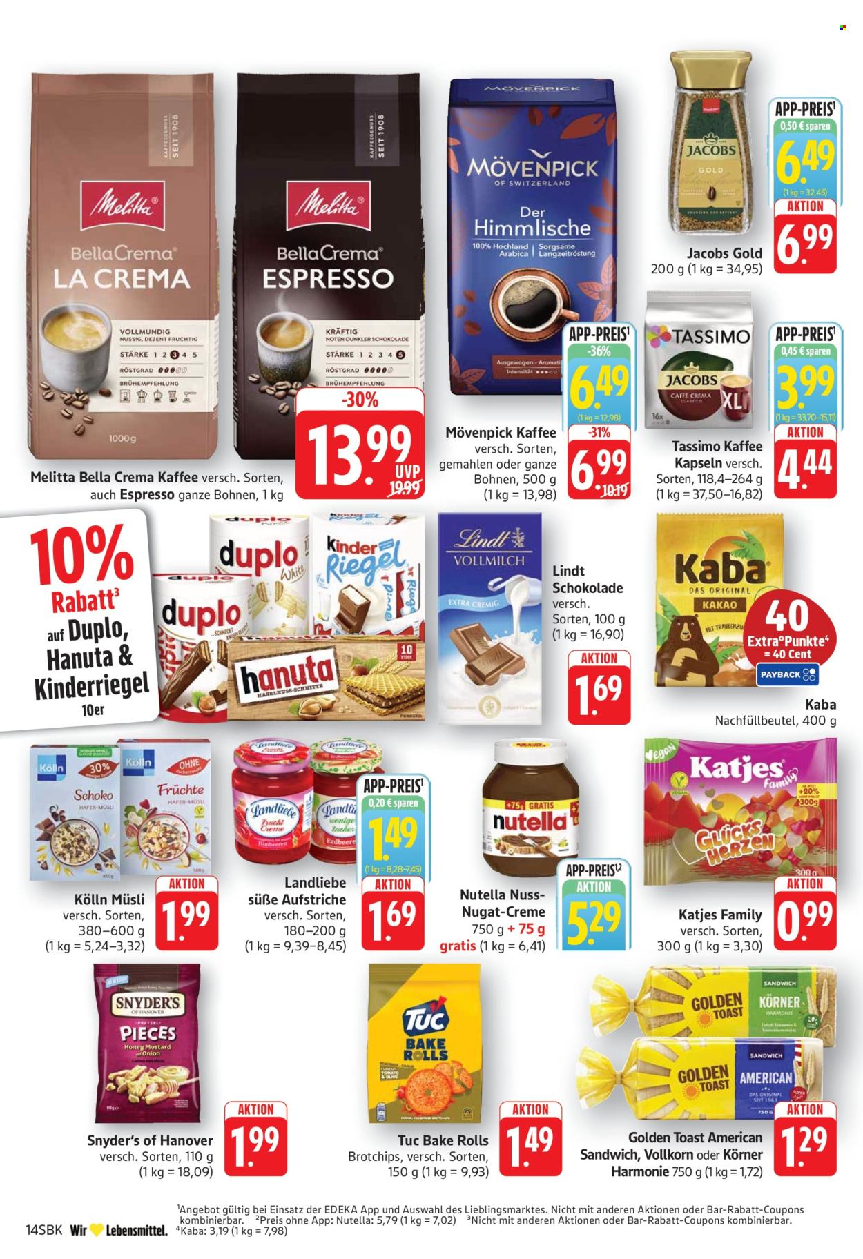 Edeka Prospekte  - 22.06.2026 - 27.06.2026. Seite 14