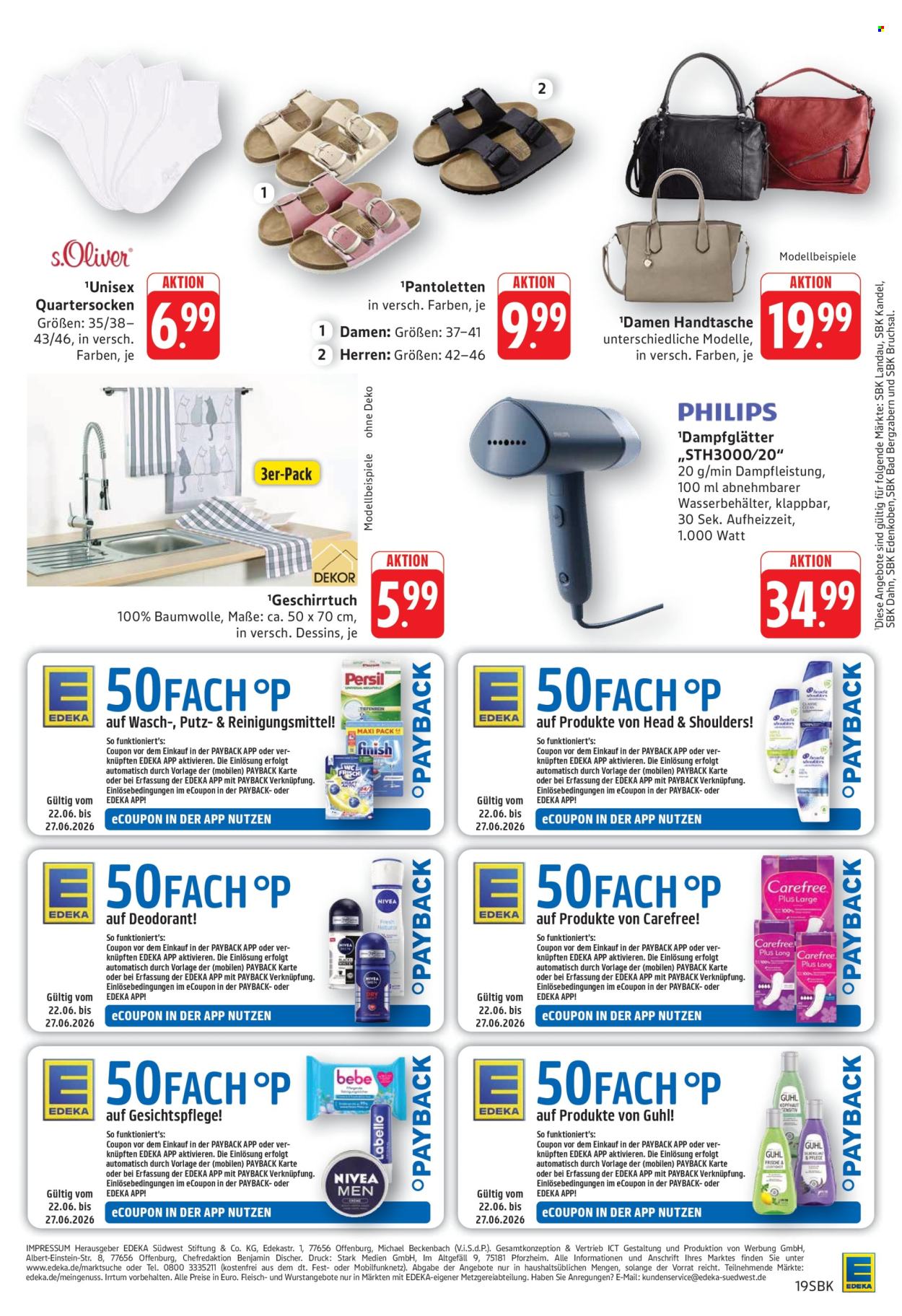 Edeka Prospekte  - 22.06.2026 - 27.06.2026. Seite 19