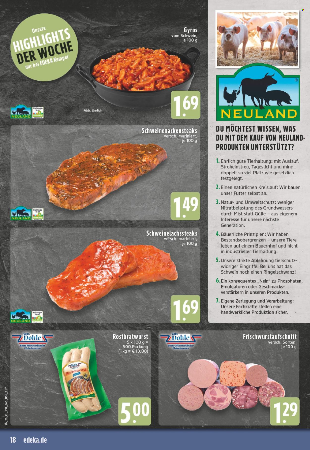 Edeka Prospekte  - 22.06.2026 - 27.06.2026. Seite 18