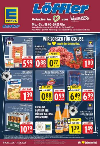 Prospekte E center - 22.06.2026 - 27.06.2026.