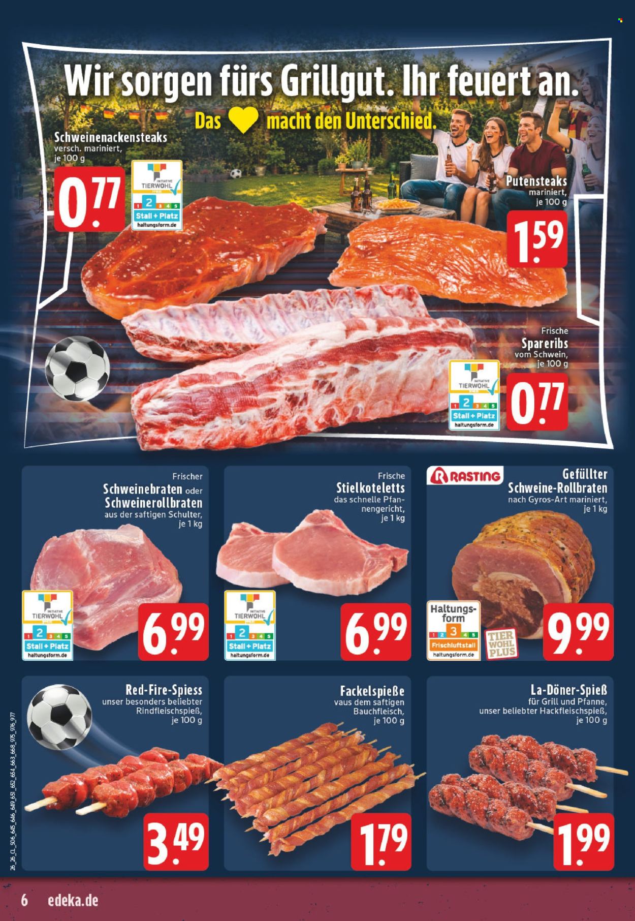 Edeka Prospekte  - 22.06.2026 - 27.06.2026. Seite 6