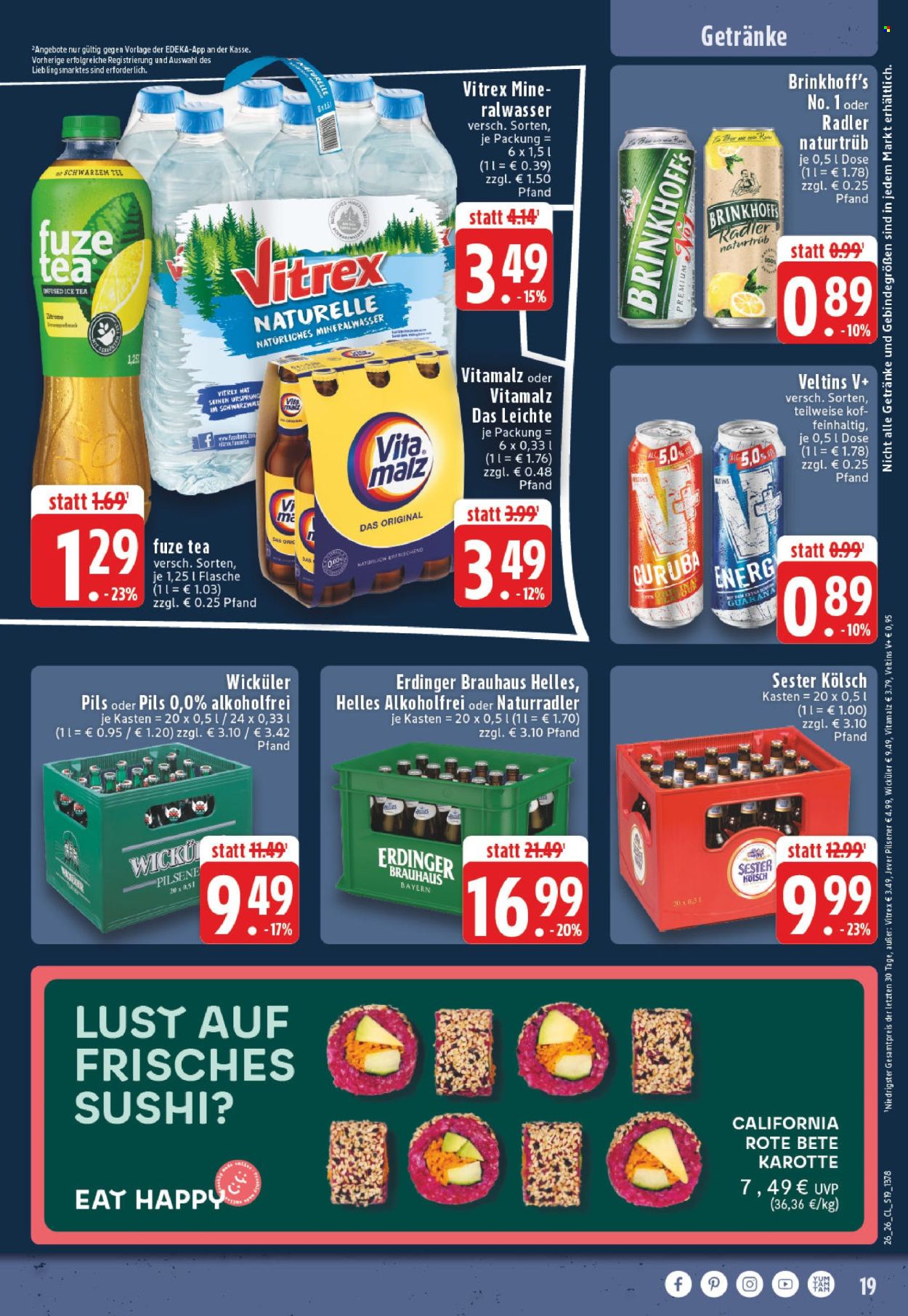 Edeka Prospekte  - 22.06.2026 - 27.06.2026. Seite 19