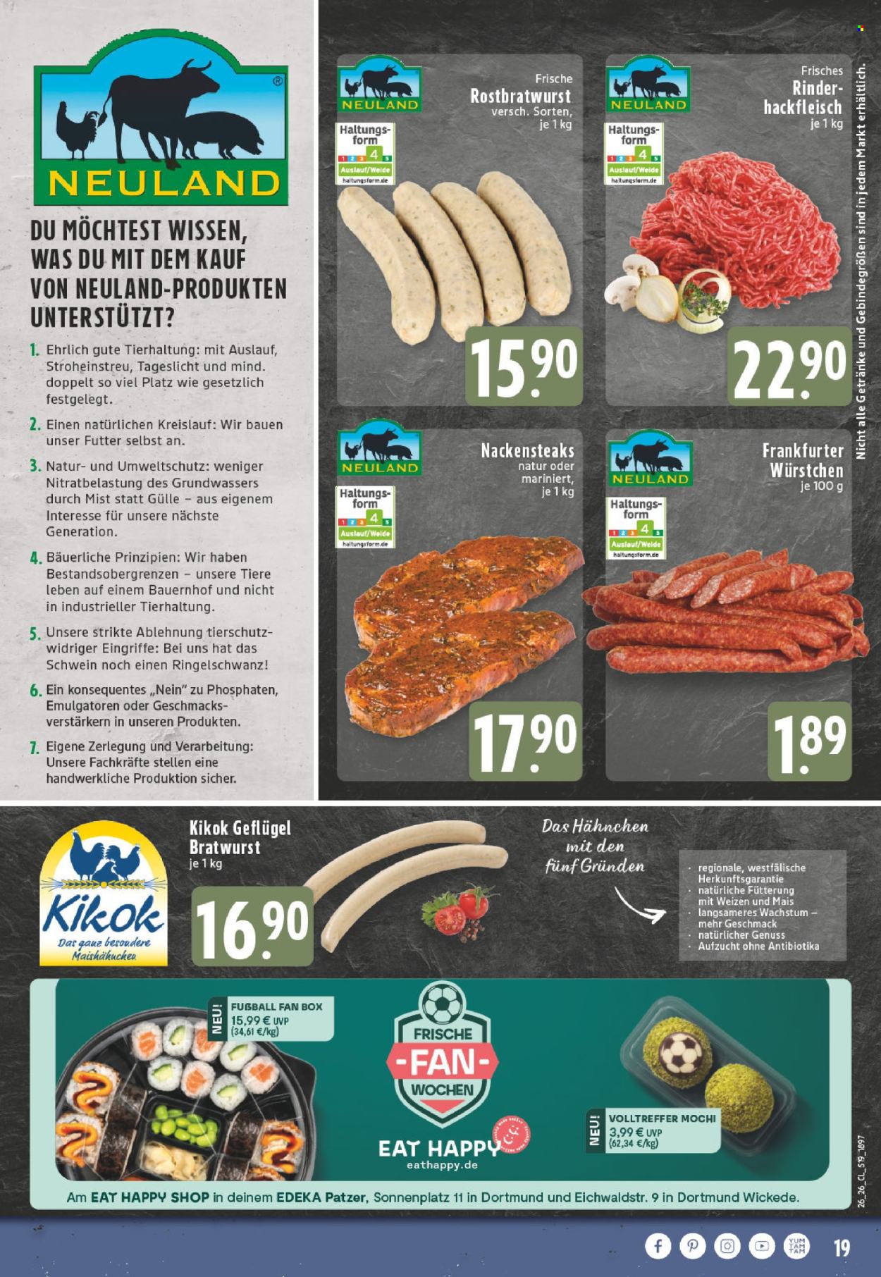 Edeka Prospekte  - 22.06.2026 - 27.06.2026. Seite 19