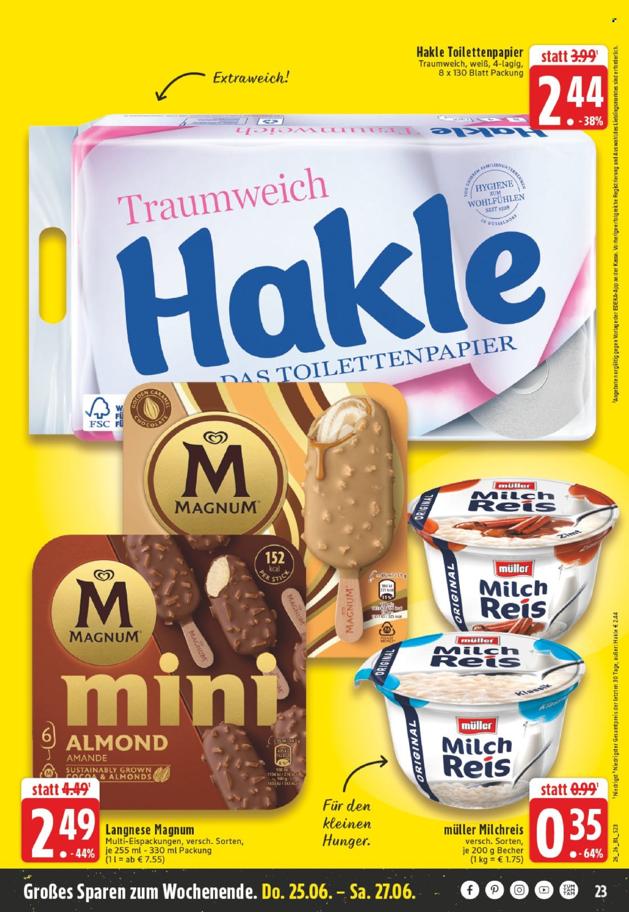 Edeka Prospekte  - 22.06.2026 - 27.06.2026. Seite 23