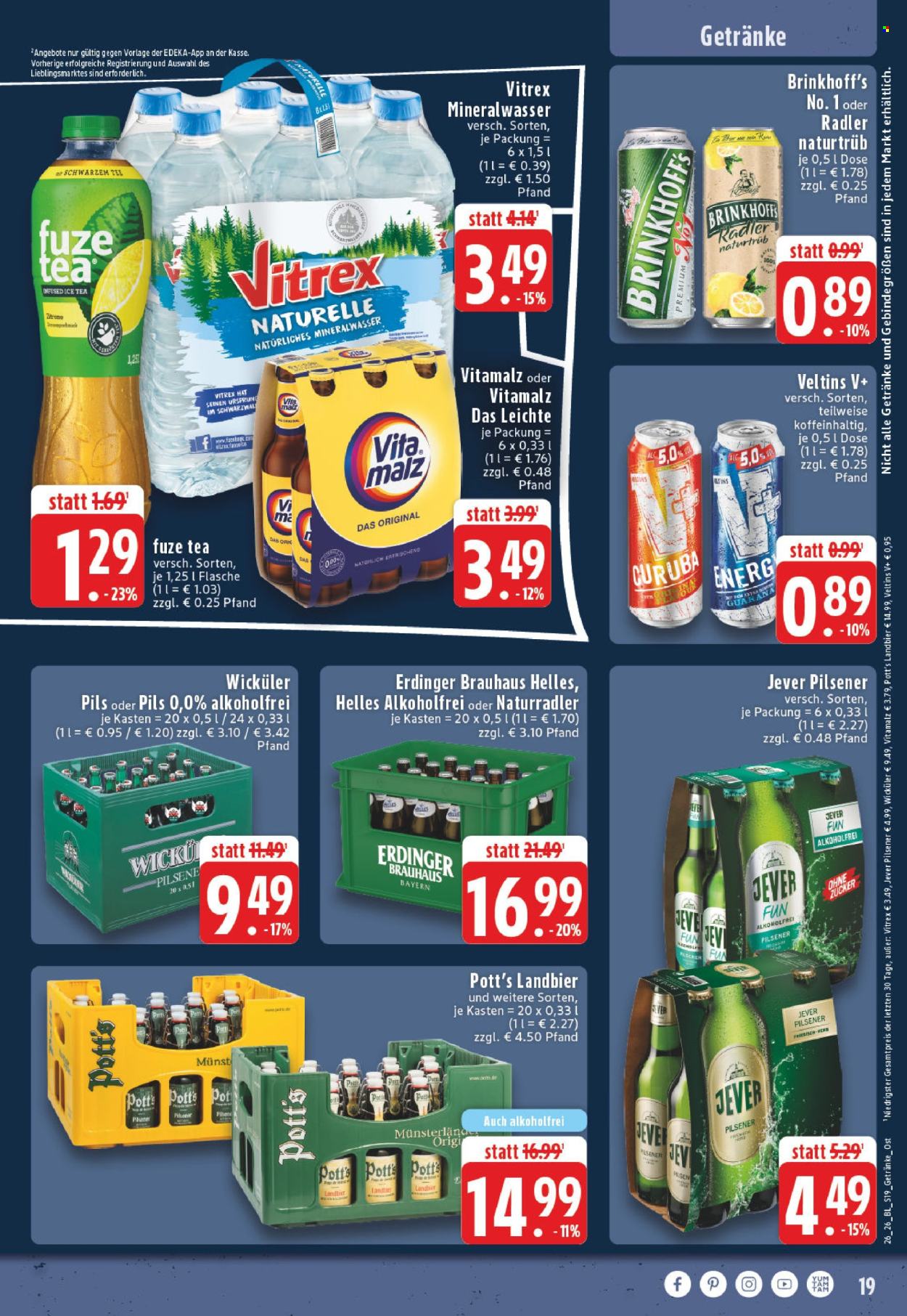 Edeka Prospekte  - 22.06.2026 - 27.06.2026. Seite 19