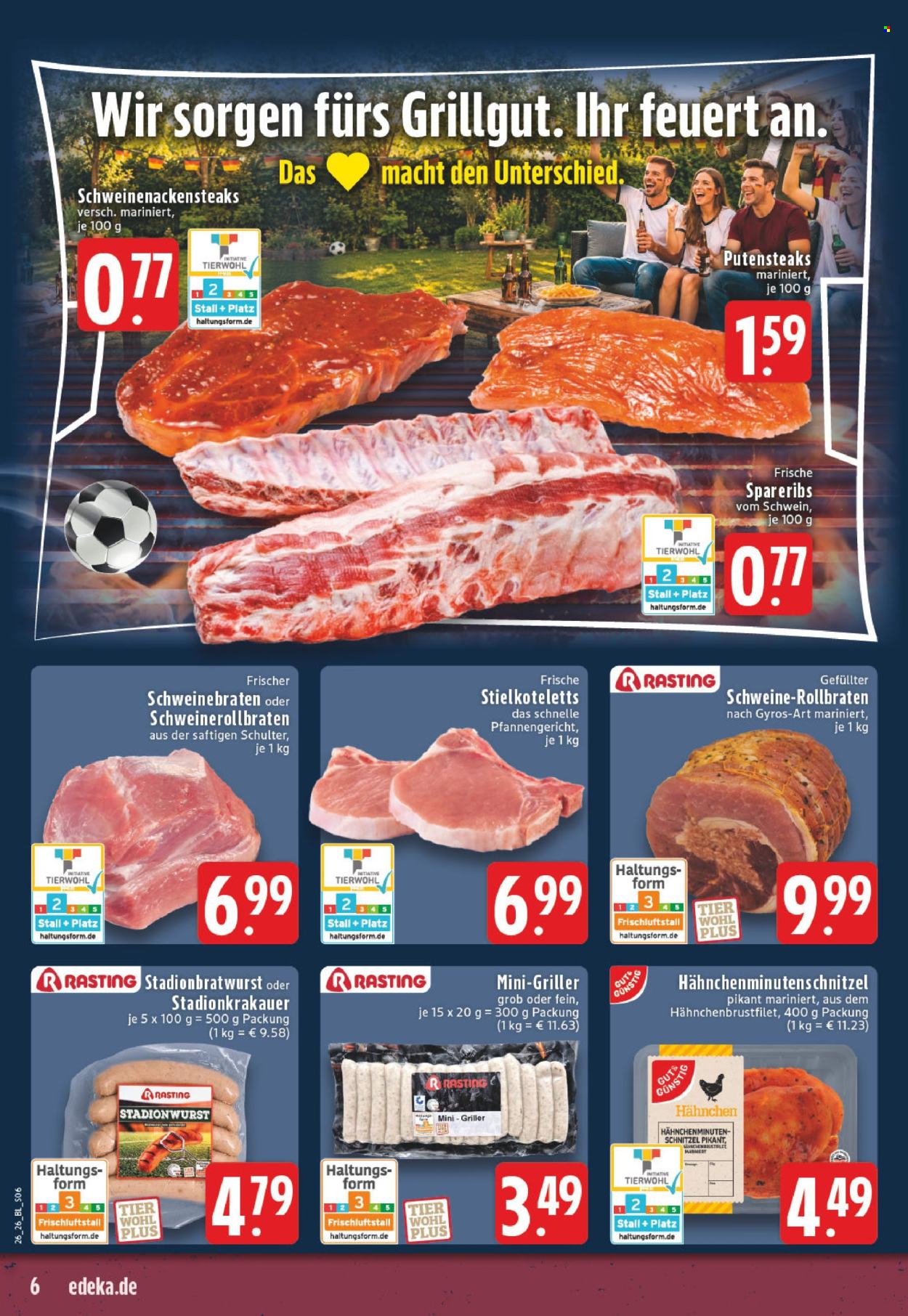 Edeka Prospekte  - 22.06.2026 - 27.06.2026. Seite 6