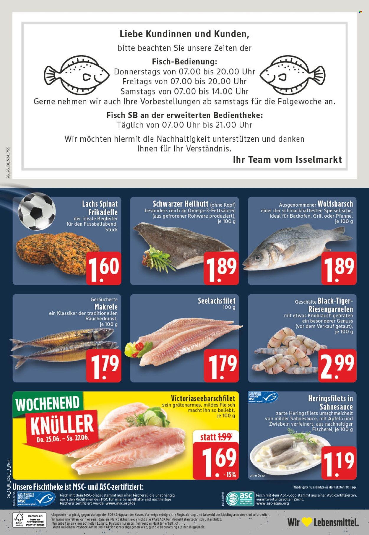 Edeka Prospekte  - 22.06.2026 - 27.06.2026. Seite 24