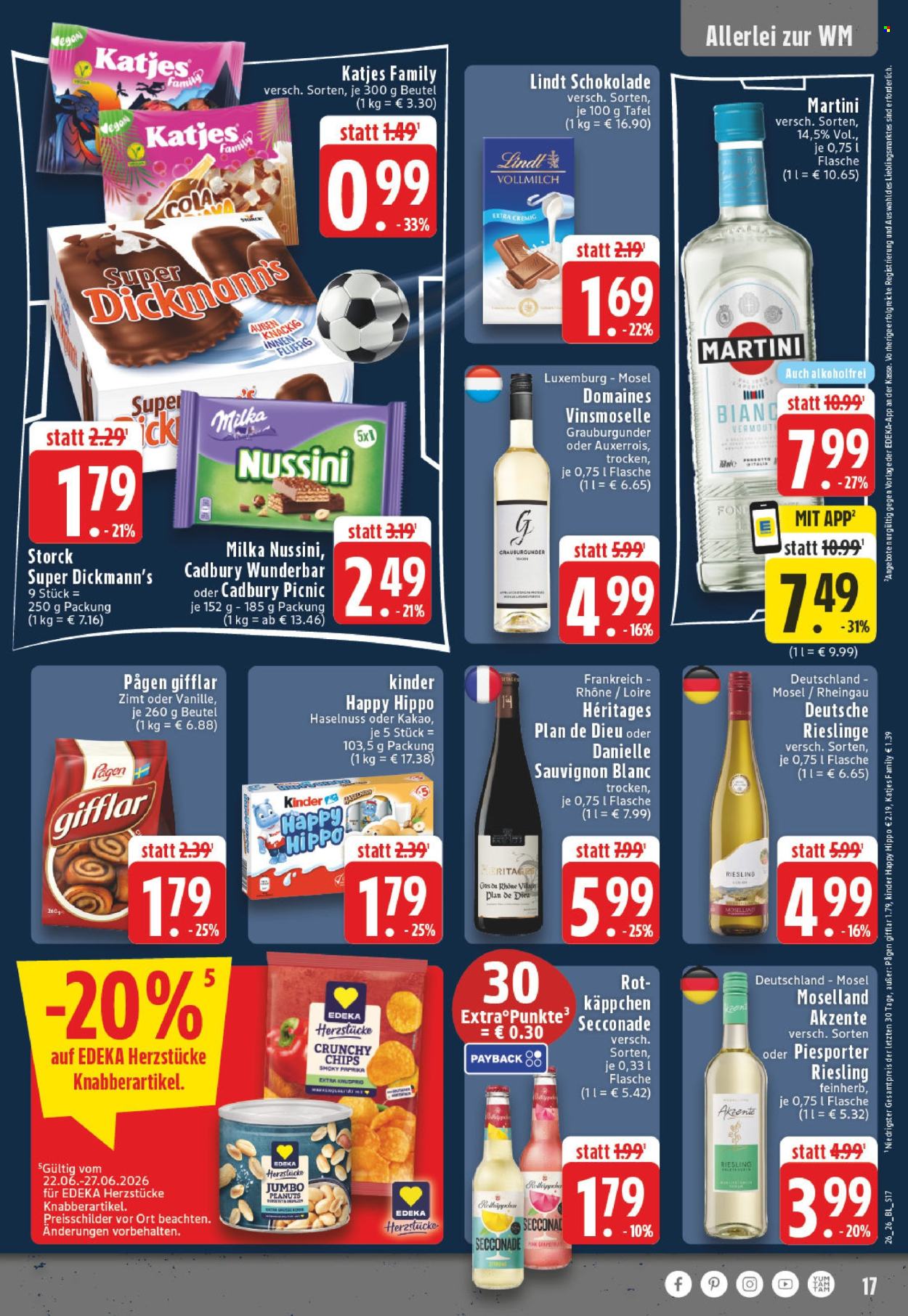 Edeka Prospekte  - 22.06.2026 - 27.06.2026. Seite 17