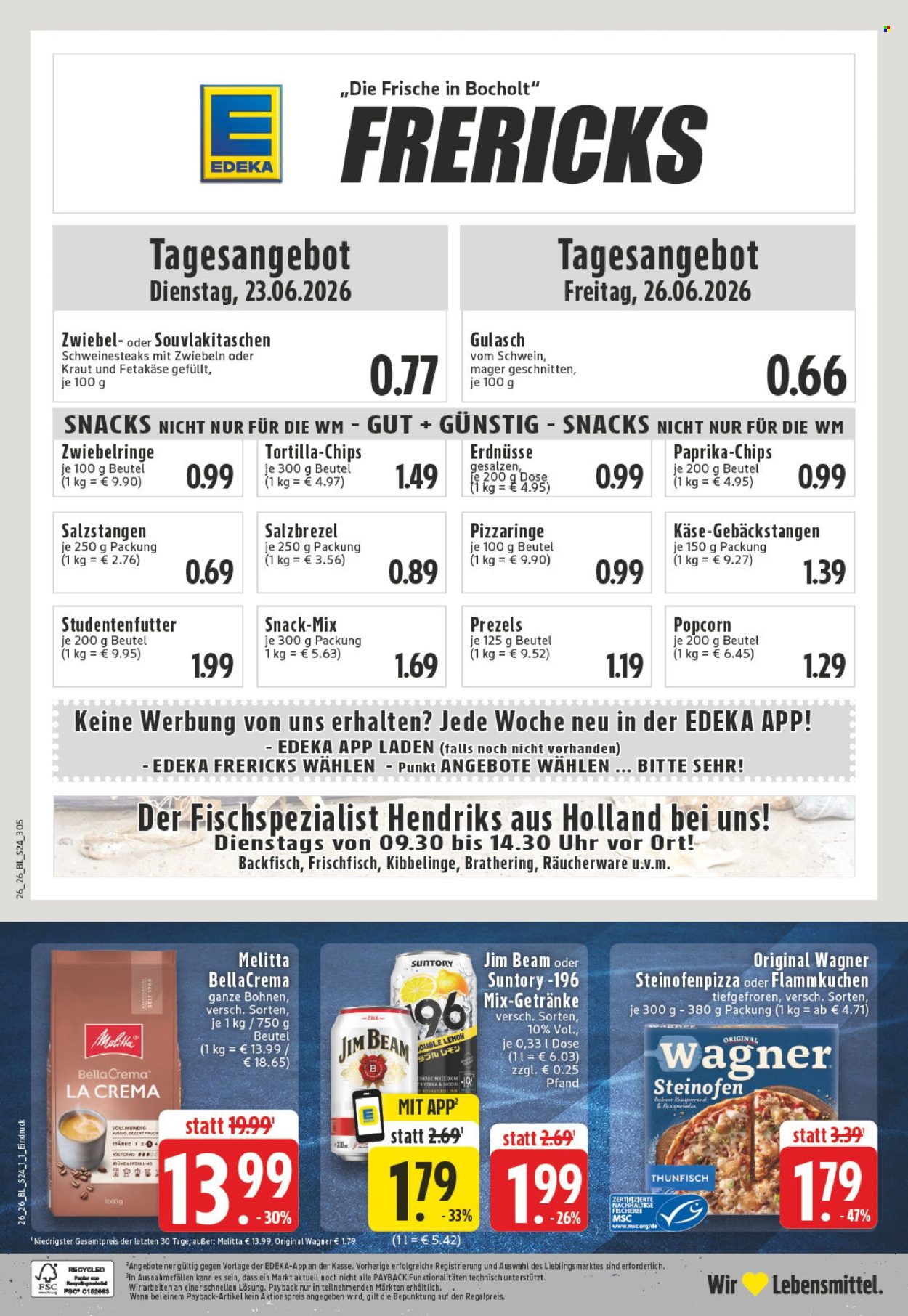 Edeka Prospekte  - 22.06.2026 - 27.06.2026. Seite 24