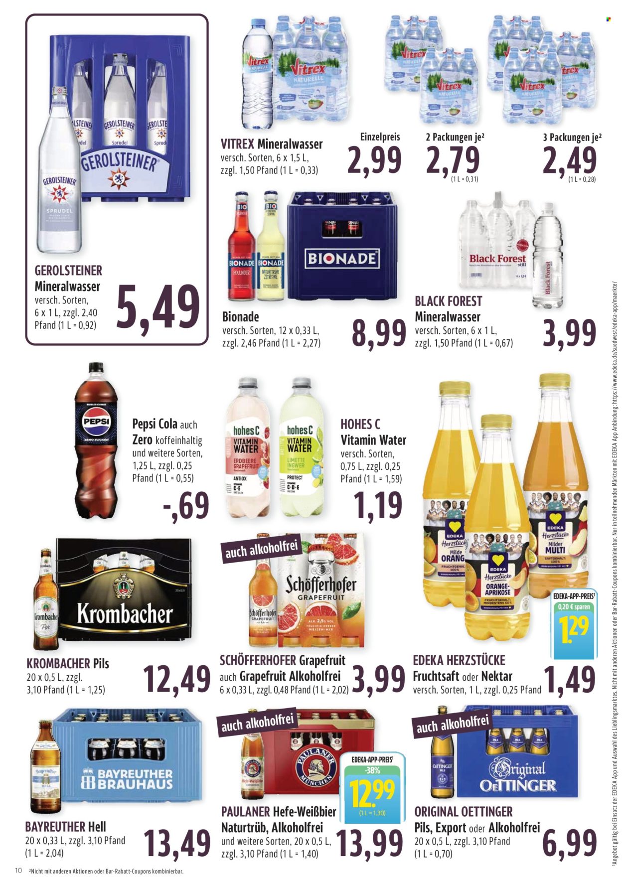 Edeka Prospekte  - 22.06.2026 - 27.06.2026. Seite 10