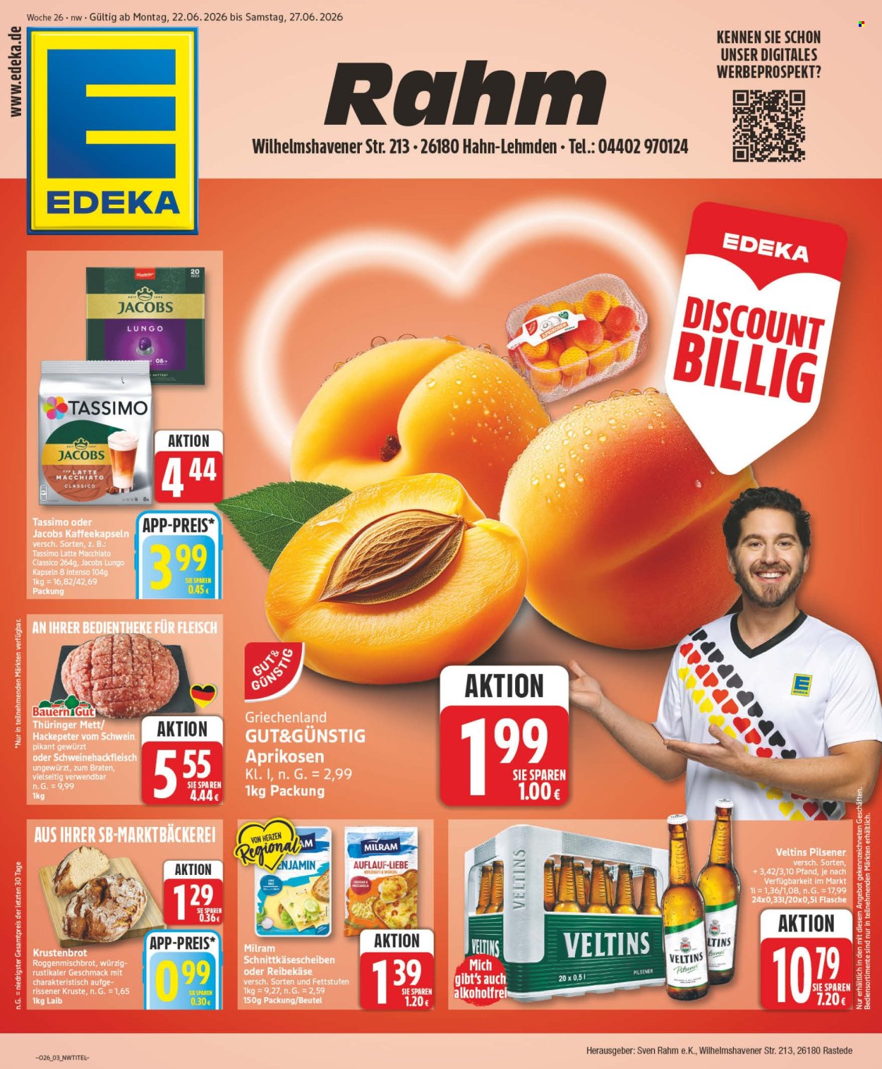 Edeka Prospekte  - 22.06.2026 - 27.06.2026. Seite 3