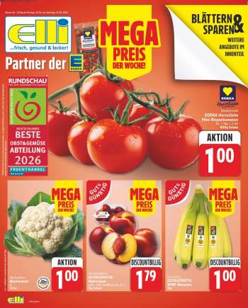 Prospekte Edeka - 22.06.2026 - 27.06.2026.