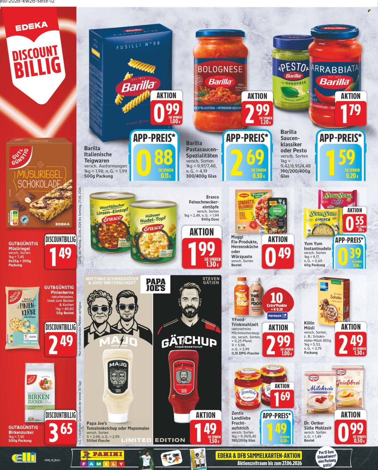 Edeka Prospekte  - 22.06.2026 - 27.06.2026. Seite 12